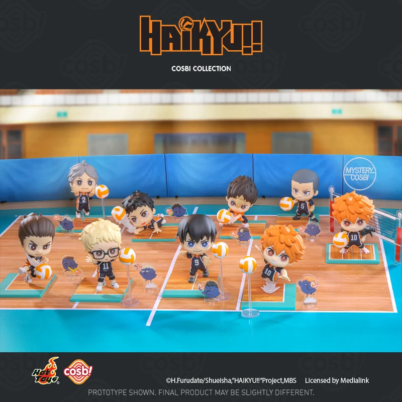 ¡¡Los juguetes calientes OFICIALES Haikyuu!! Colección Cosbi Hinata Shoyo Tobio Kageyama figura caja ciega regalos misteriosos de cumpleaños