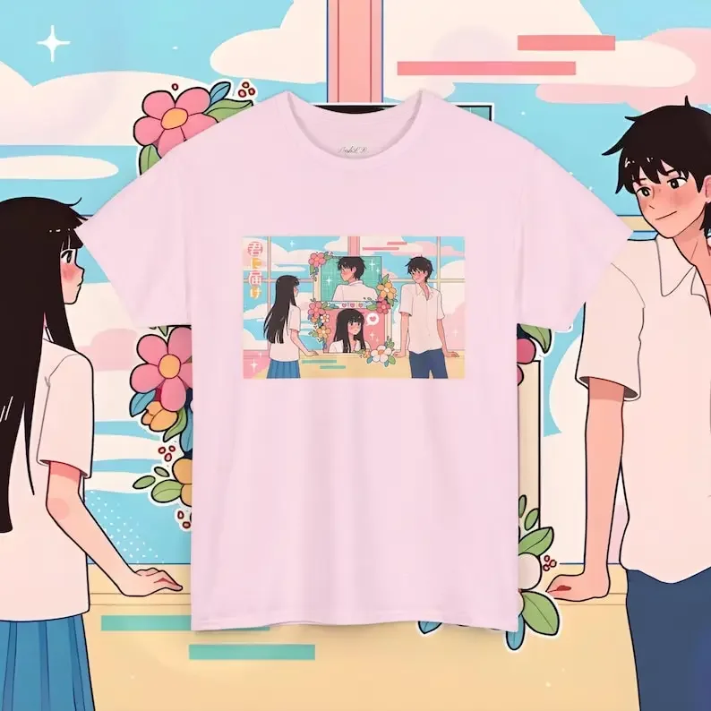 Kimi Ni Todoke Anime T-Shirt Romantic Anime Shirt