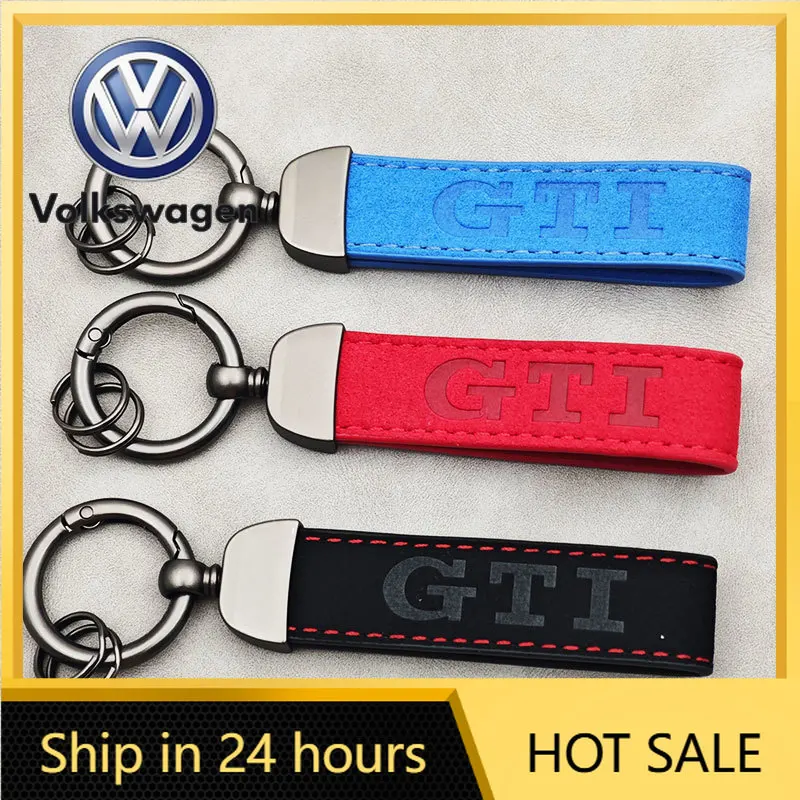 

Новинка 2026 года: высококачественный брелок для ключей из замши для Volkswagen VW Golf 4 5 6 7 8 MK4 MK5 MK6 MK7 M