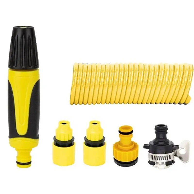 ABLN-Car Cleaning Wash Tool Adjustable High Pressure Spray Water Gun Garden Watering Hose Nozzle Sprinkler