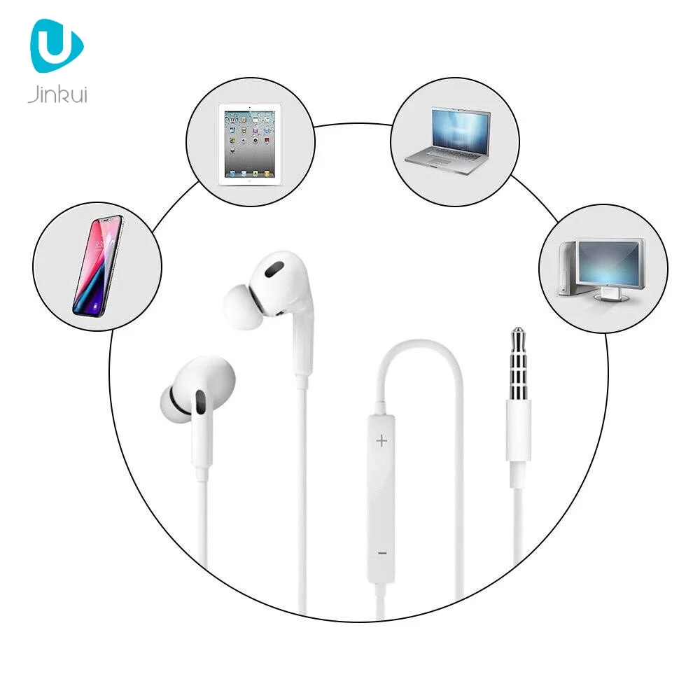 سماعة رأس سلكية من الجيل الثالث ، ميكروفون ، ستيريو ثلاثي الأبعاد ، صوت واضح ، لهواتف آيفون ، سامسونج ، شاومي ، هواوي