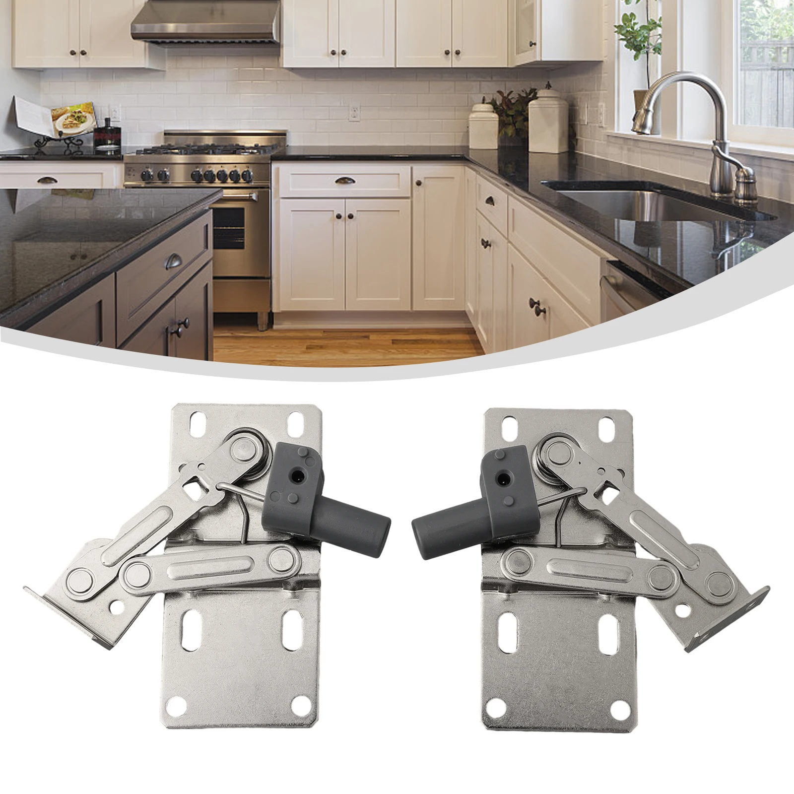 

For Bathroom 2 Pack Hinge Cabinet Drawer Hinges 2 Pack Hinges Silent Closure Quiet And Smooth Easy Installation