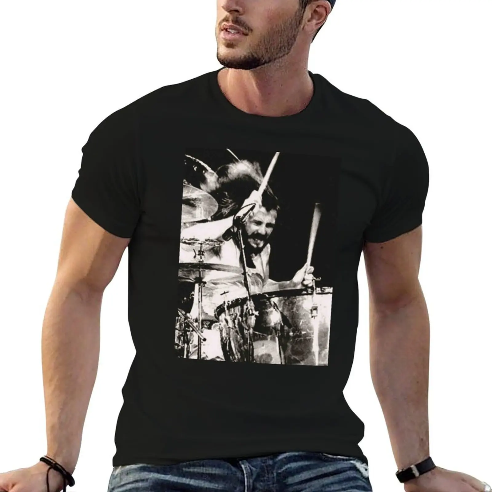 John Bonham T-Shirt plus size clothes heavyweights mens designer clothes