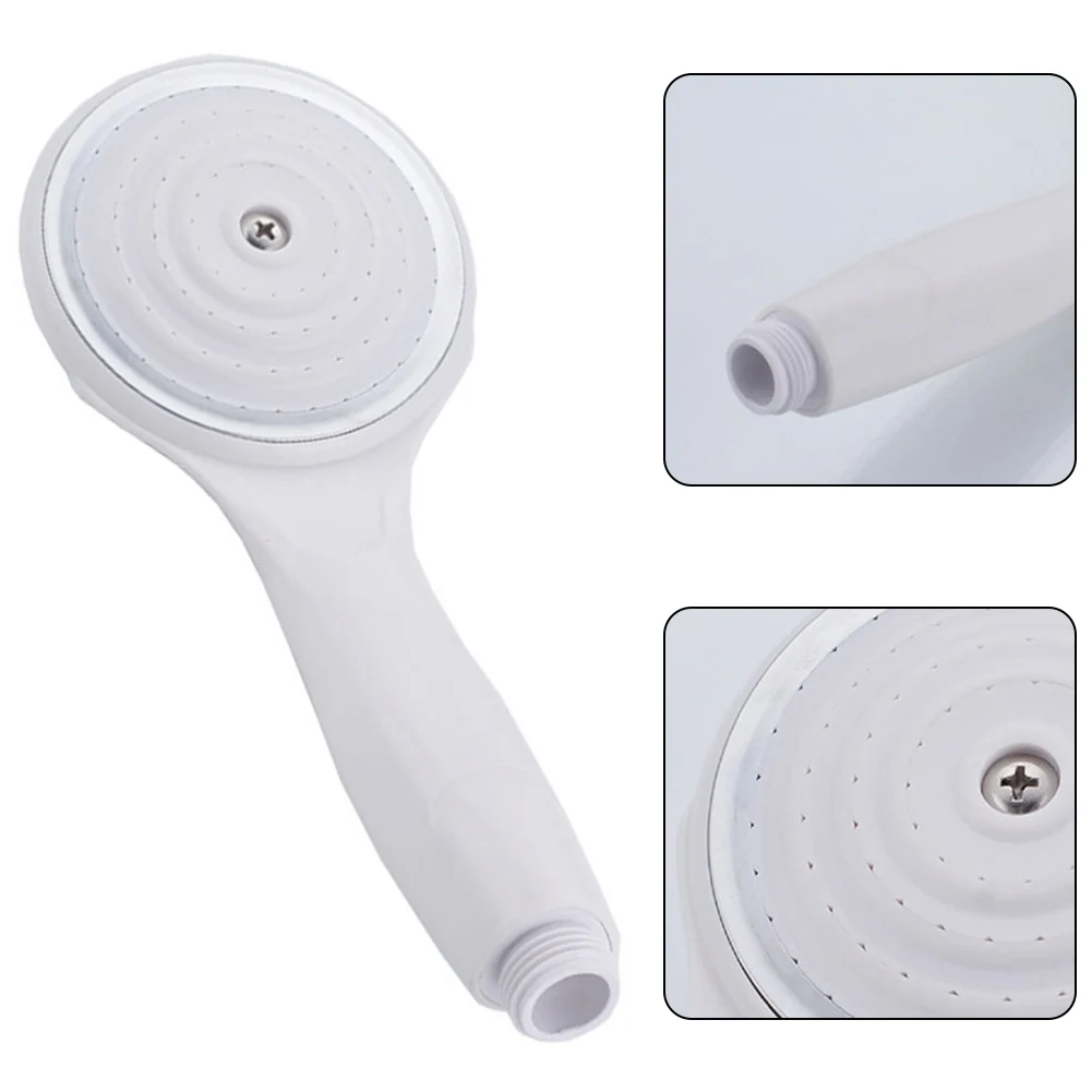 New High Quality Shower Head Water-saving Booster Cold And Hot Home Improvement Simple White Small Waist Design