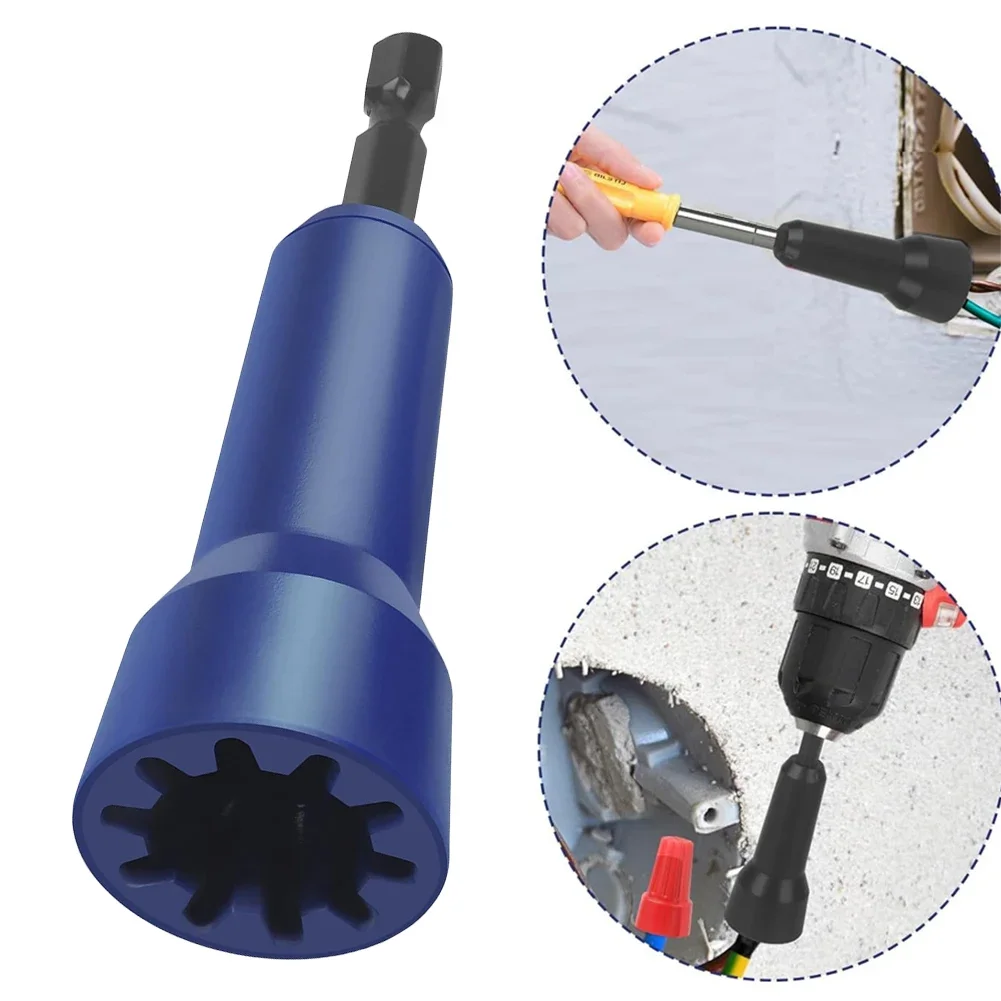 

Quickly Twister Hand Tools Wire Nut Driver Twisting Adapter Wire Twister Tool with 1/4 Chuck for Drill and Wire Connector Driver