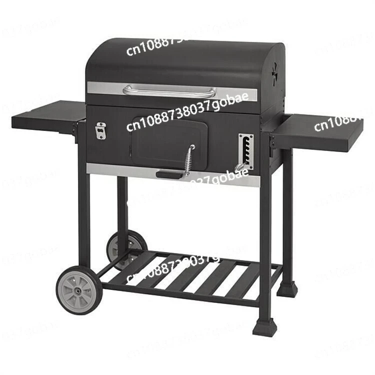 Multifunctional large patio grill, outdoor camp grill