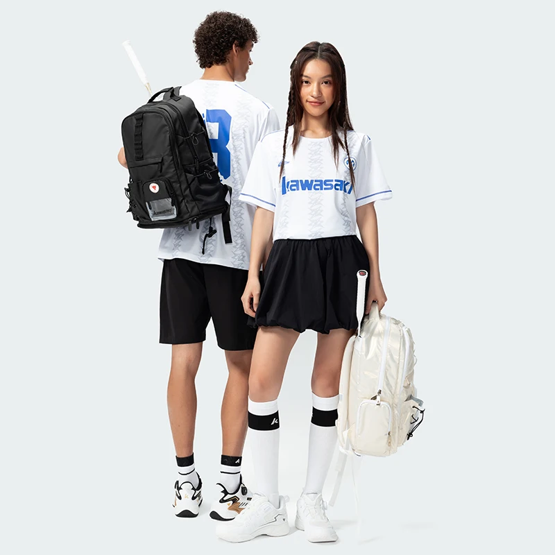 Kawasaki Waterproof Multi Layer Racquet Backpack - Suitable for Tennis and Badminton Sport K2G00-C8245 pickleball bag