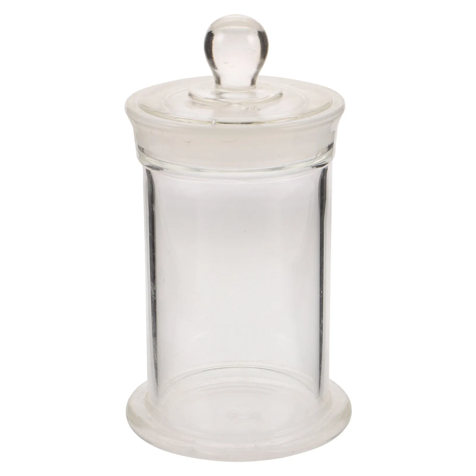 

Lab Glass Reagent Bottle High Borosilicate Thickened Glass Specimen Container Wide Mouth Leak Resistant for Chemical Sample