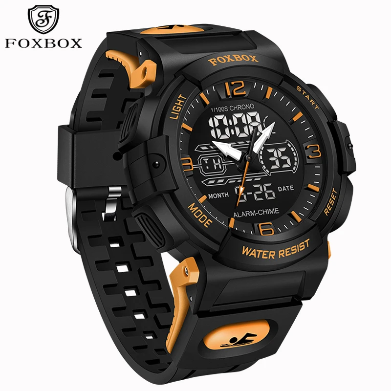 

Мужские часы 2024, лучшие часы LIGE, новые деловые спортивные военные кварцевые светодиодные часы с двойным дисплеем, хронограф, светящиеся водонепроницаемые мужские часы reloj