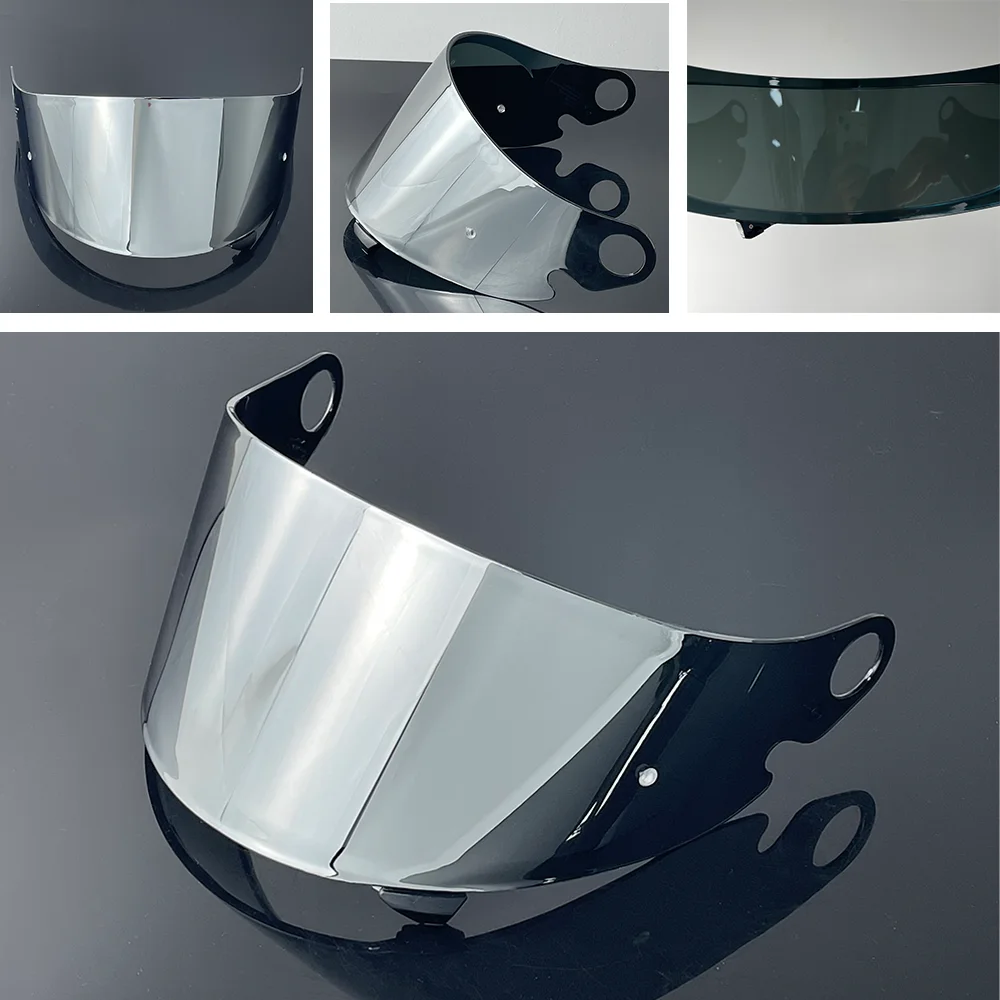 GLAMSTER Helmvisier für SHOEI GLAMSTER, winddichte Linse, Gesichtsschutz, beschlagfrei, Visiere, Anti-UV-Sonnenschutz, Visera Casco Moto