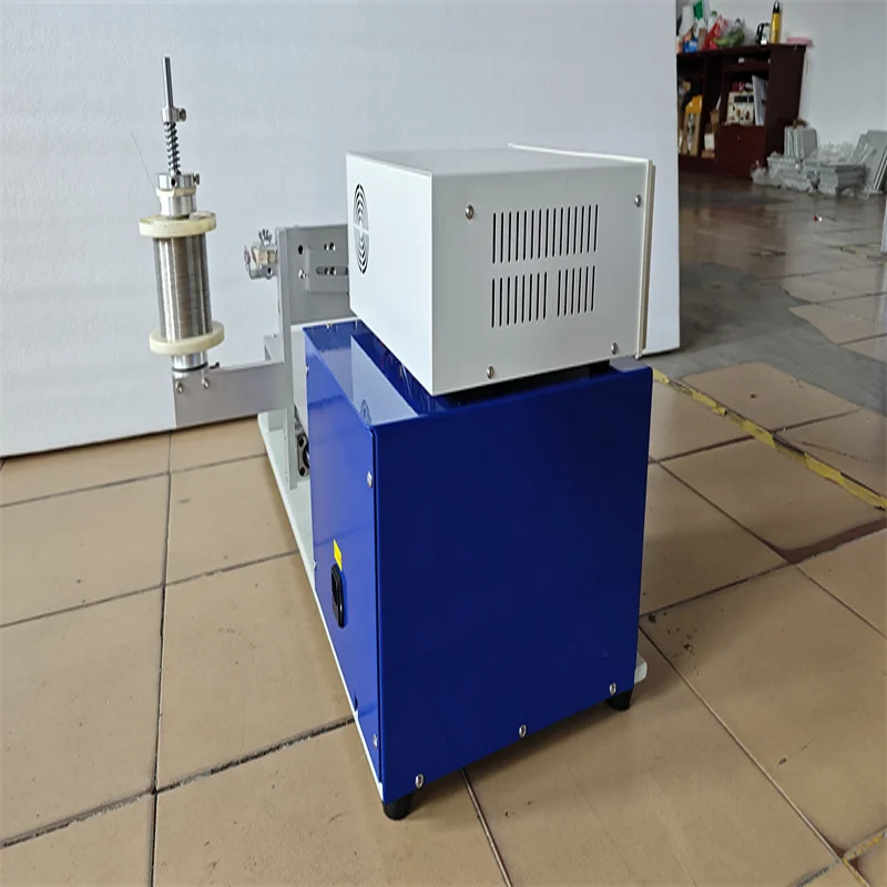 LY 830S 0.03-0.80 مللي متر جودة عالية جديد الكمبيوتر التلقائي قضيب مغنيسيوم لفائف التدفئة لوحة الميكا لفائف لف آلة توزيع