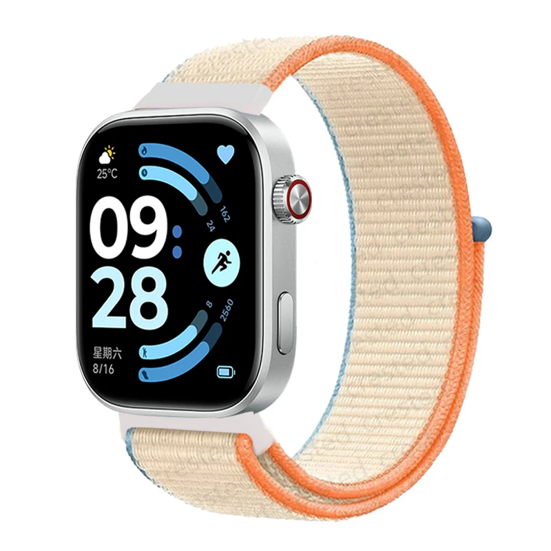 Original Nylon-Schlaufe für Redmi Watch 6 5 4 Armband Zubehör Sport Atmungsaktives Correa Ersatz-Armband Redmi Watch Series Band