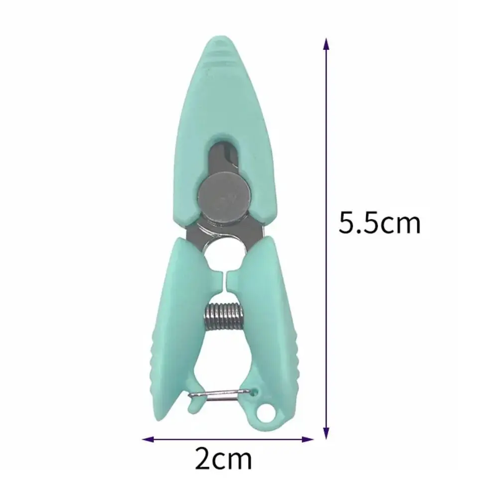 Plastic Mini Pocket Scissors Craft Cartoon Tailor's Scissors Embroidery Thread Paper Cutting Tool Cross Stitch Thread Trimmer