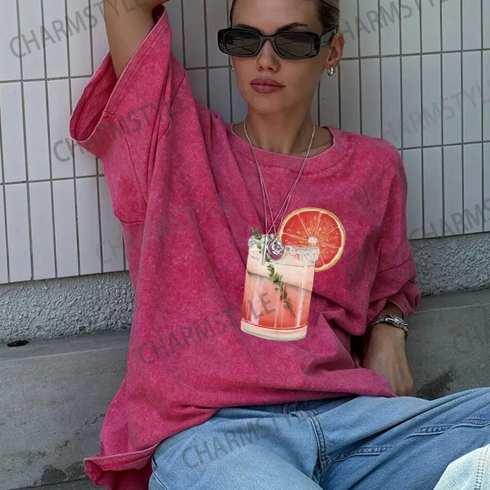 

Винтажная стираная футболка унисекс