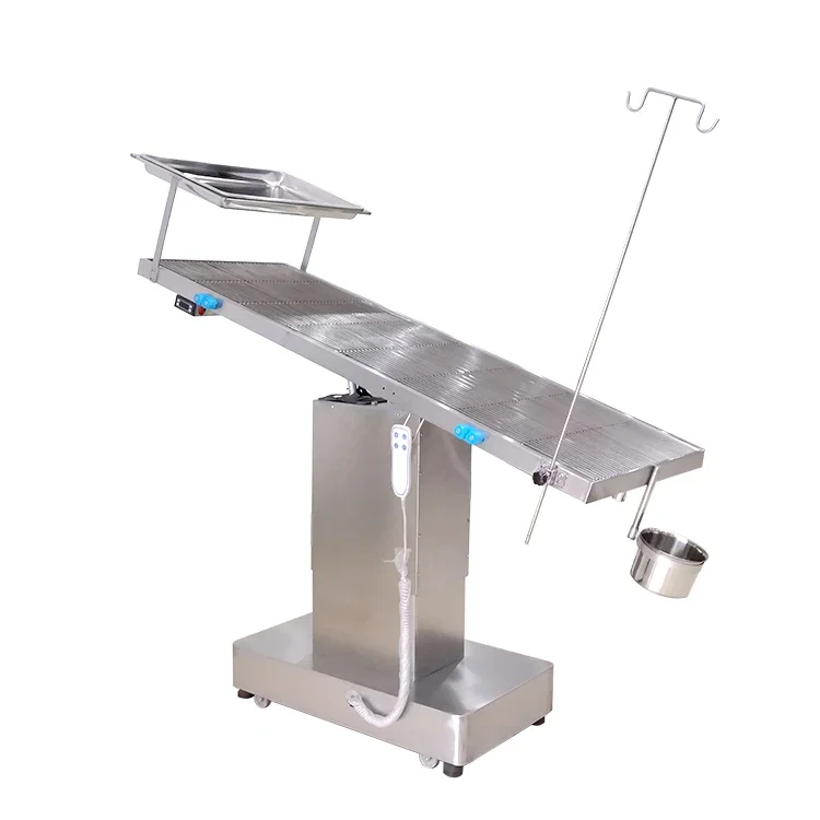 Electric Stainless Steel Veterinary Surgery Dog Animal Vet Operating Surgery Table