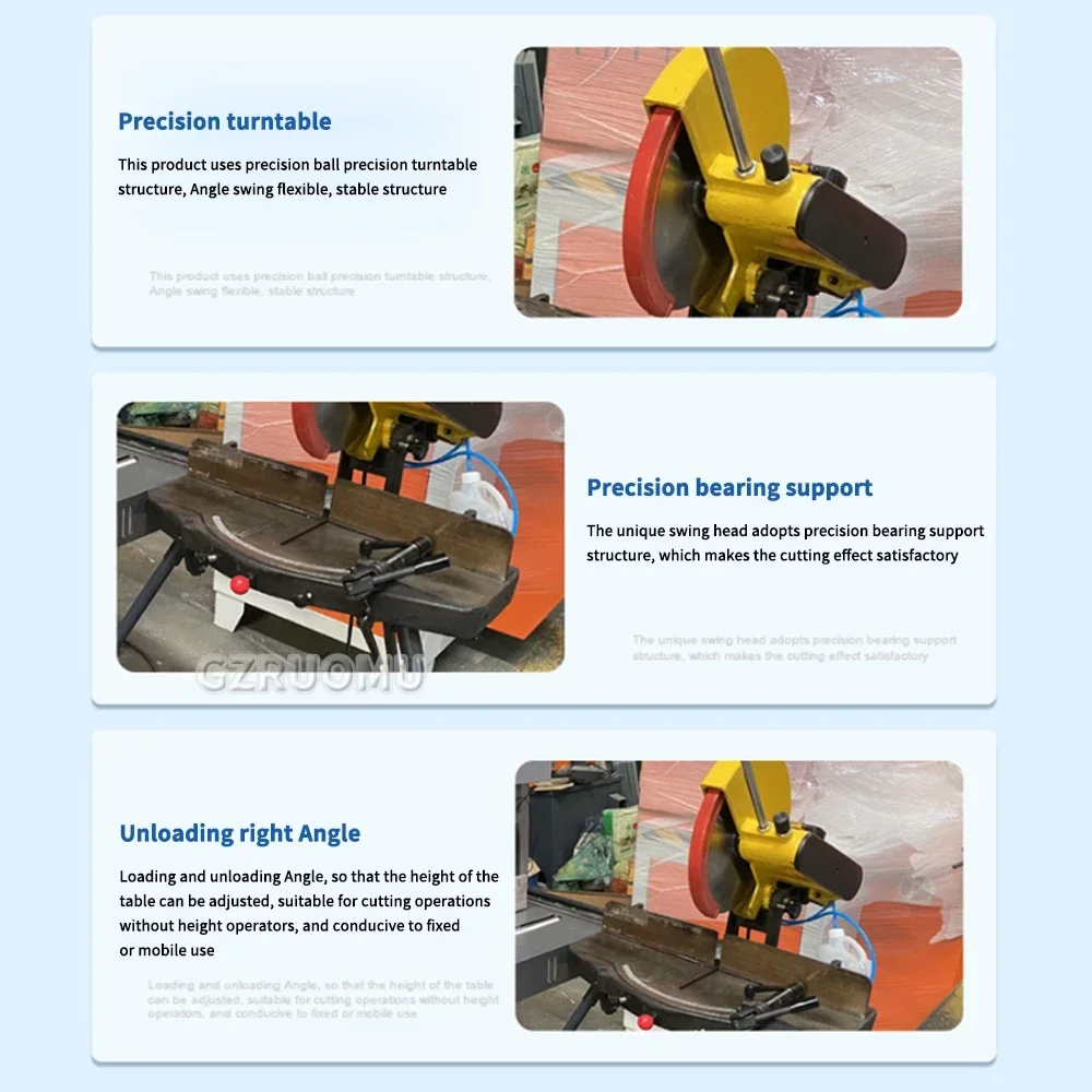 Multifunctional Aluminum Cutting Machine High Efficiency Aluminum Profile Cutting Machine Aluminum Alloy 45 Degree 90 Degree