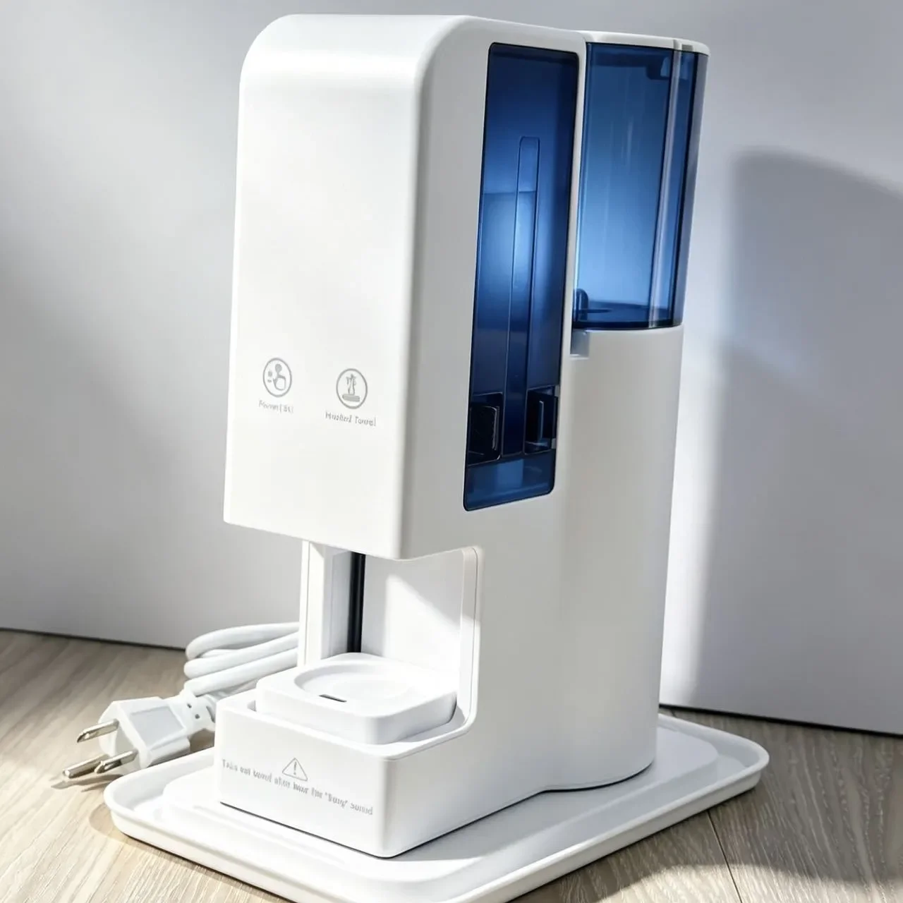 Smart Commercial Hot Towel Machine, Disposable Towel Warmer with Hot Compress & Instant Wet Tissue Dispenser