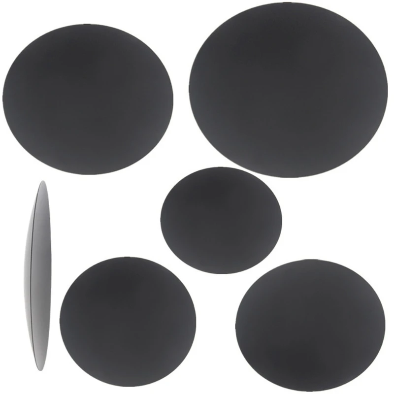 5Pcs Speaker Dust Caps Subwoofer Dome Coil Cover Caps Plastic Cover Resist Scratch Speaker Dust Cover Keep System Clean