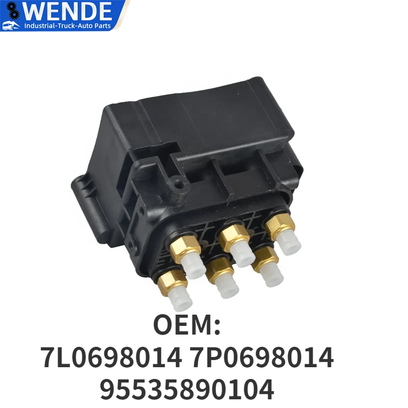 

7L0698014 7P0698014 95535890104 Air Suspension Compressor Solenoid Valve Block For Audi Q7 Porsche Cayenne VW Touareg