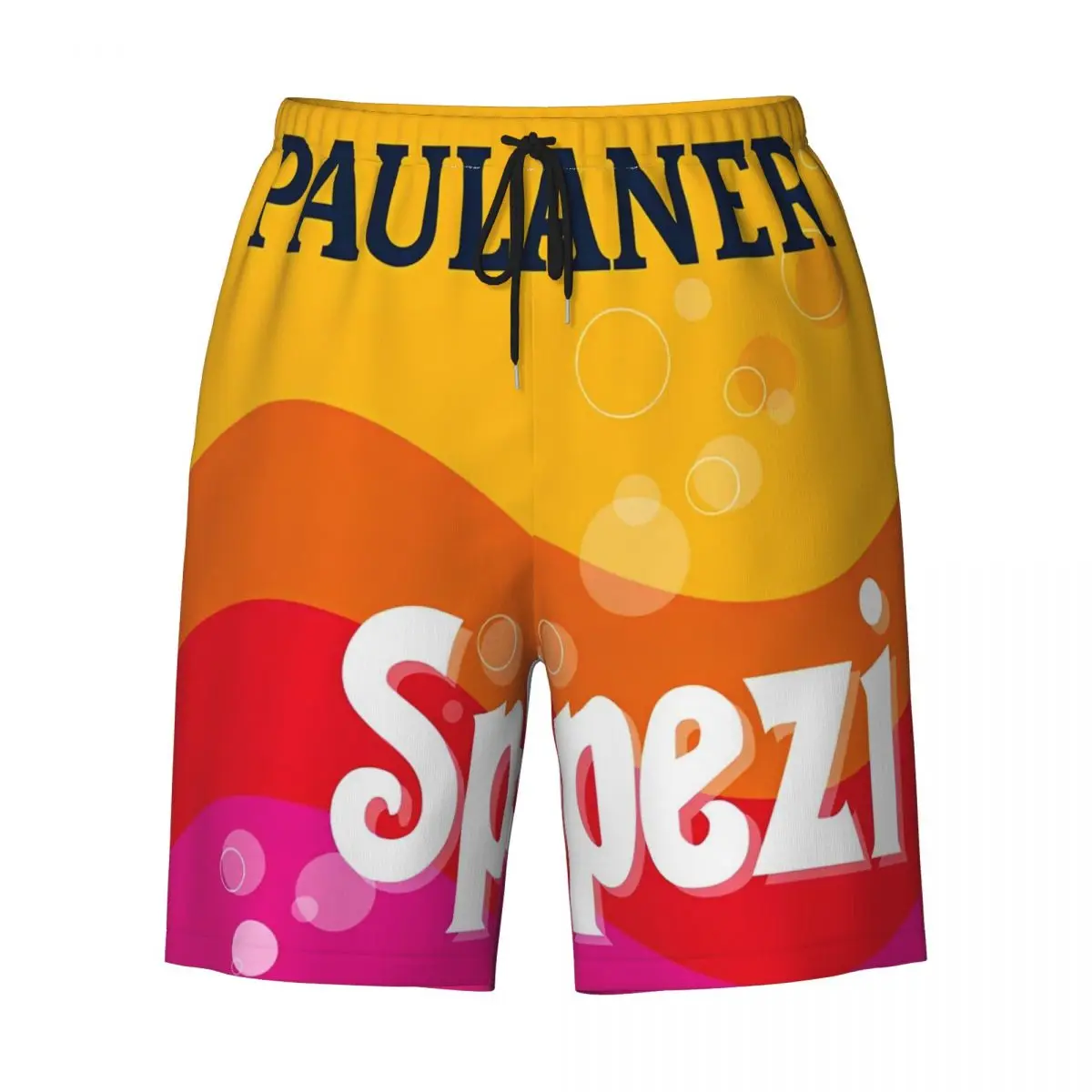 Male Gym Shorts Paulaner Spezi Fashion Beach Trunks Germany Soda Drink Fast Dry Sports Trendy Oversize Board Short Pants