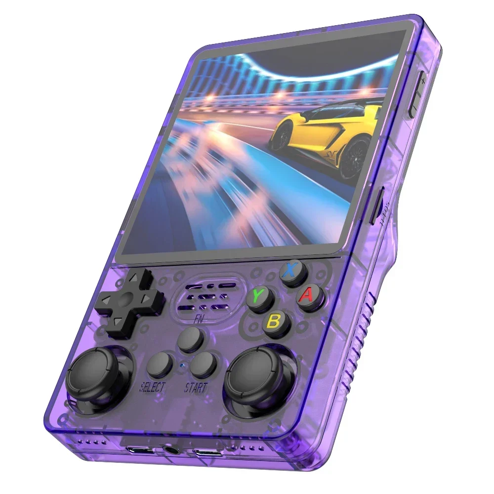 BOYHOM 2025 R36S R36Plus Retro Handheld Spielkonsole Linux 64-bit System 4 "/3,5" IPS Bildschirm RK3326 Tragbare Tasche Video Player Für PS1 3