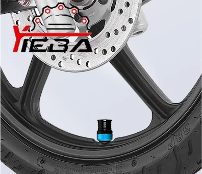 

For Yamaha WR450F WR450 WR 450F 450 F 450 WR450 F all years Wheel Tire Valve Port Cover Caps Motorcycle Accessories