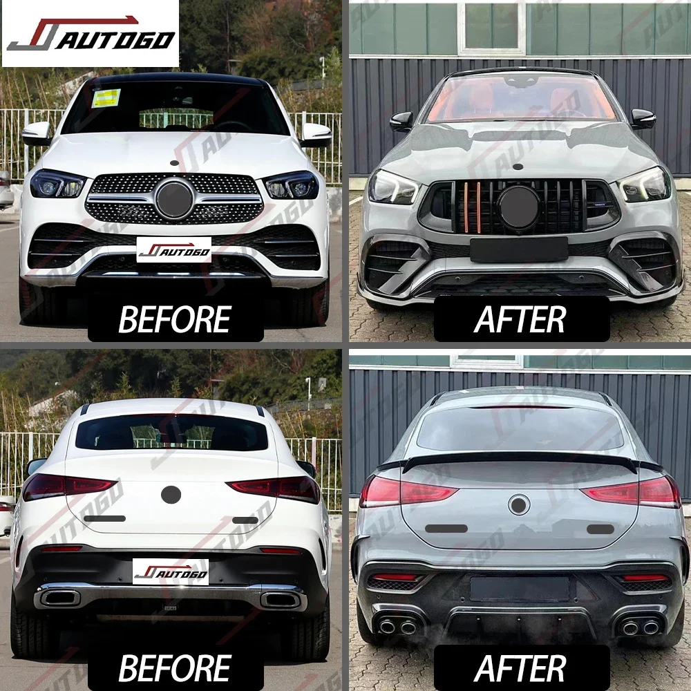 Facelift Refit retrofit Body Kit For Mercedes Benz C167 GLE Class Coupe 2020 2021 2022 2023 Upgrade to GLE63 B-Brabus B800 B900