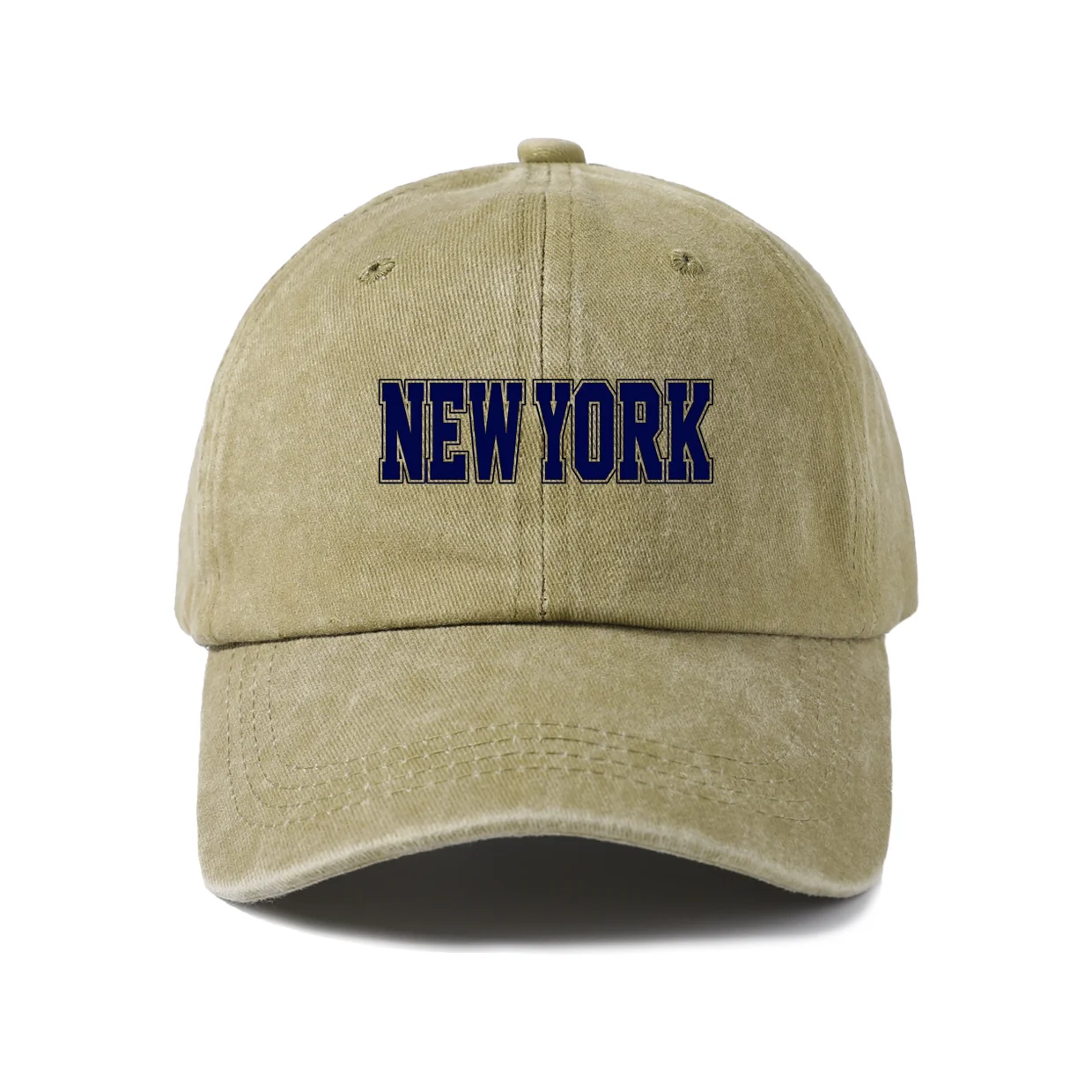 Expressive Slogan Graphic Baseball Cap, Vintage Washed Adjustable Unisex Dad Hat, Streetwear Gift