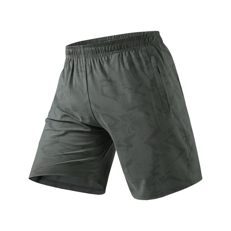 Summer New Korean Version Ice Silk Pants 5-Point Pants Men'S Thin Quick Drying Fashionable Versatile Sports And Casual Shorts