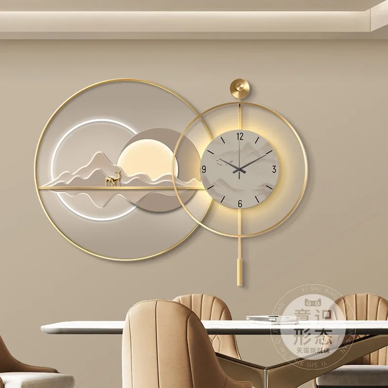 Xenomorph Minimalist Wall Watch Fashion Minimalist Creative Interior Wall Clocks Restaurant Luxury Reloj De Pared Home Decor