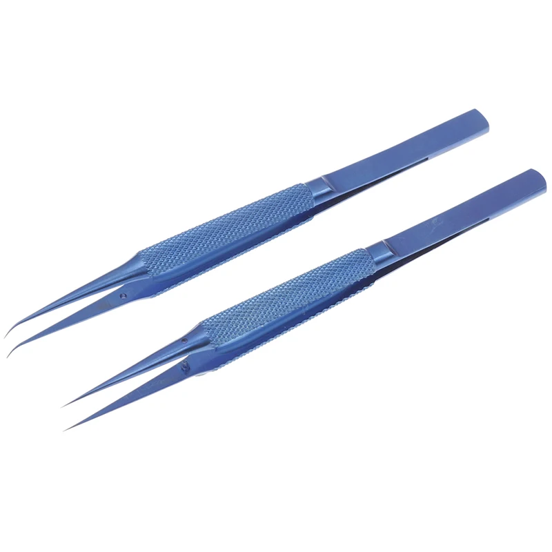 

Tweezers Professional Maintenance Tool 0.15mm Edge Precision Fingerprint Tweezers Titanium Alloy Board Flying Line