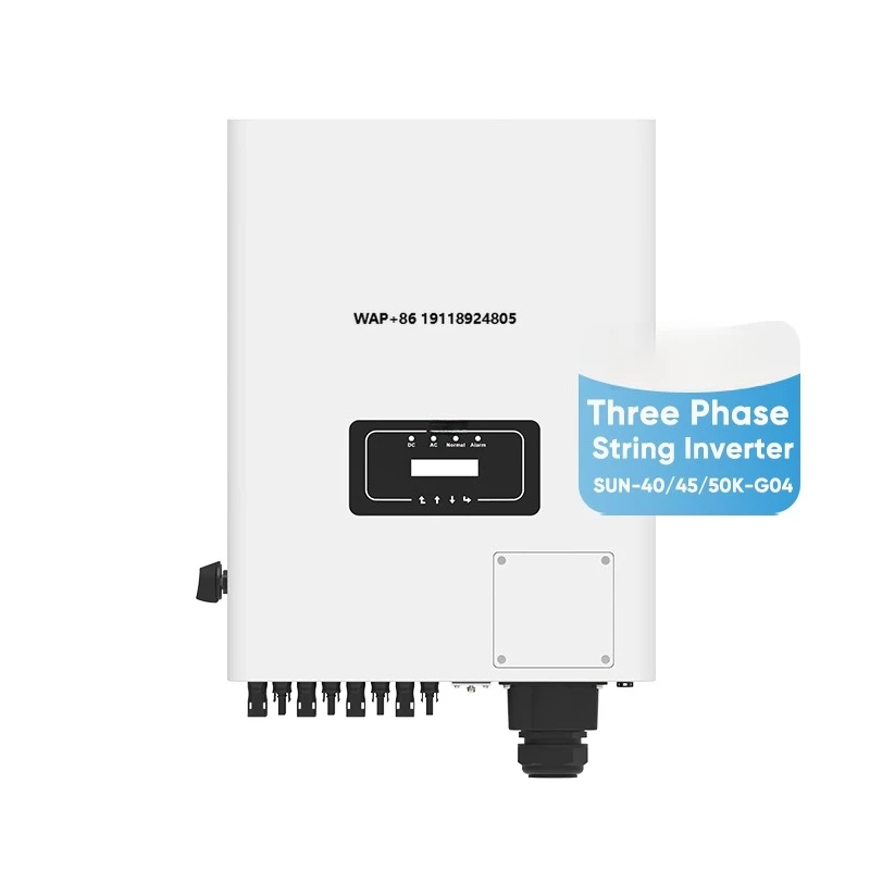 

Wholesale On-grid Solar Inverter with Good Price 45KW 50KW for Solar Energy System