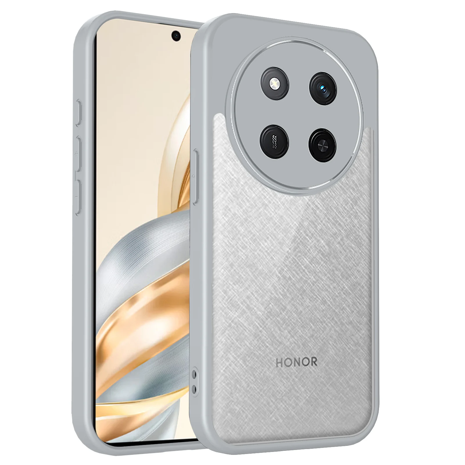 حافظة Honor Magic 7 Lite 5G وسادة هوائية مقاومة للصدمات من السيليكون غطاء خلفي شفاف غير لامع حافظة هاتف صلبة لهاتف Honor Magic7 Lite