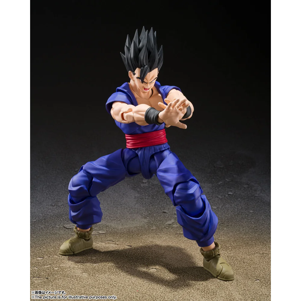 In Stock Original BANDAI SHFiguarts Dragon Ball Super Hero Ultimate Son Gohan Figure Action Anime Model Genuine Boxed Toy