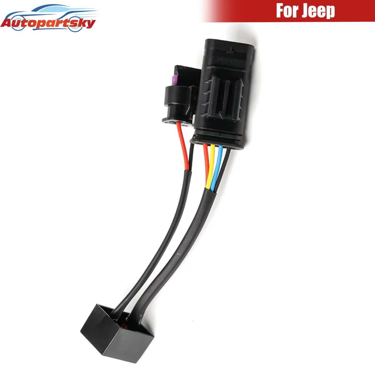 Automotive Parts Vehicle Locker Sensor Bypass Harness For Jeep Wrangler JL Gladiator JT Z-LKR-OEM