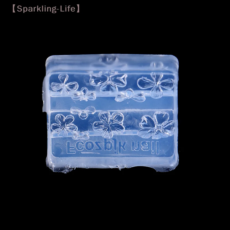 【JYA1】3D Hawaii Hibiscus Flowers Nail Silicone Mold Floral Petal Design Resin Molds Nail Art Carving Template Manicure