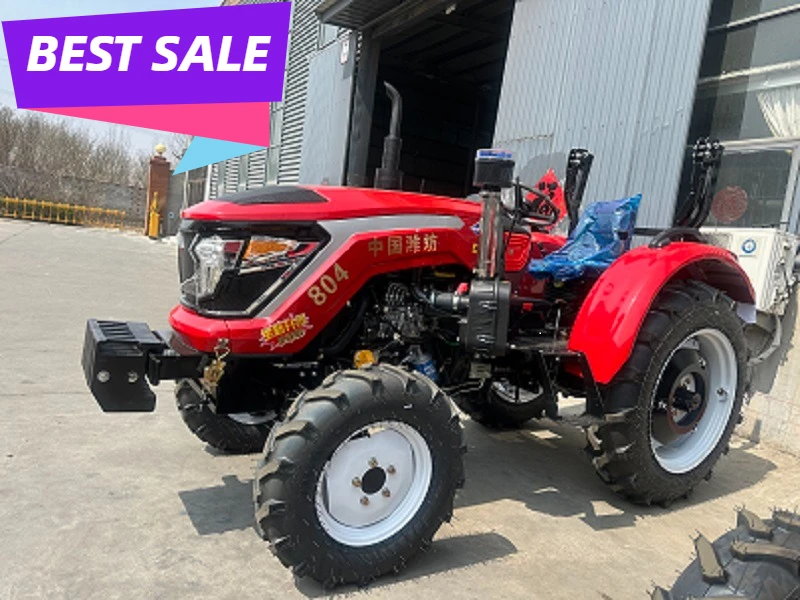 4X4 Mini Agricultural Tractor 50-100Hp Factory Direct Farm Tractor With Auto Steering Device