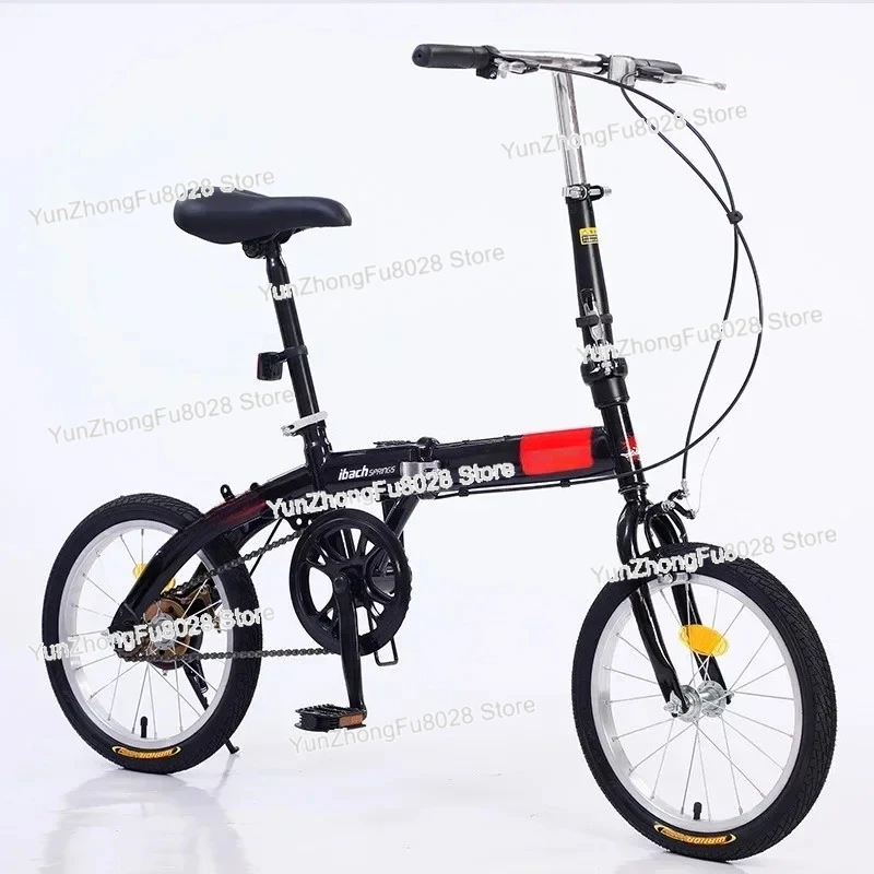 Folding Bicycle Men's and Women's Outdoor Lightweight Shock Absorption Mini Adult 16 Inch Adult Children's Student Bike New