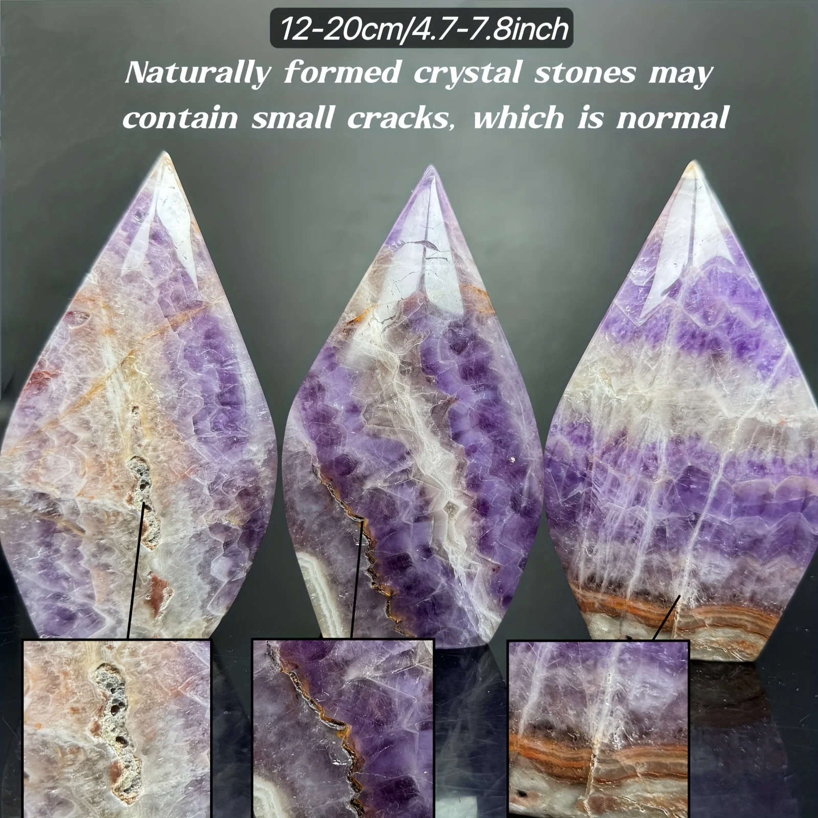 Natural Amethyst Agate Crystal Decoration, Suitable for Spiritual Cultivation, Home Decoration, Is An Ideal Choice for Gifts