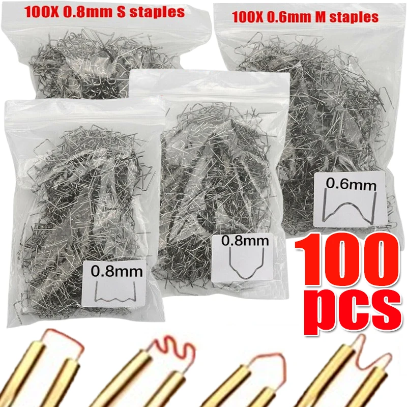 Hot Stapler Staples For Plastic Welder Automotive Repair Machine Welding Wire Car Bumper Repair Tool Boxed For Easy Carrying