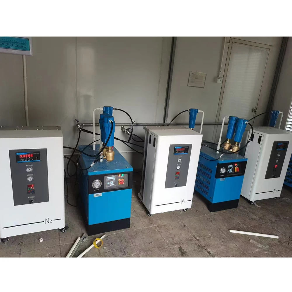 NEWTEK Tragbarer 99,9–99,999 % hochreiner N2-Gaspflanzen-PSA-Stickstoffgenerator mit kleiner Kapazität zum Schweißen und Laserschneiden