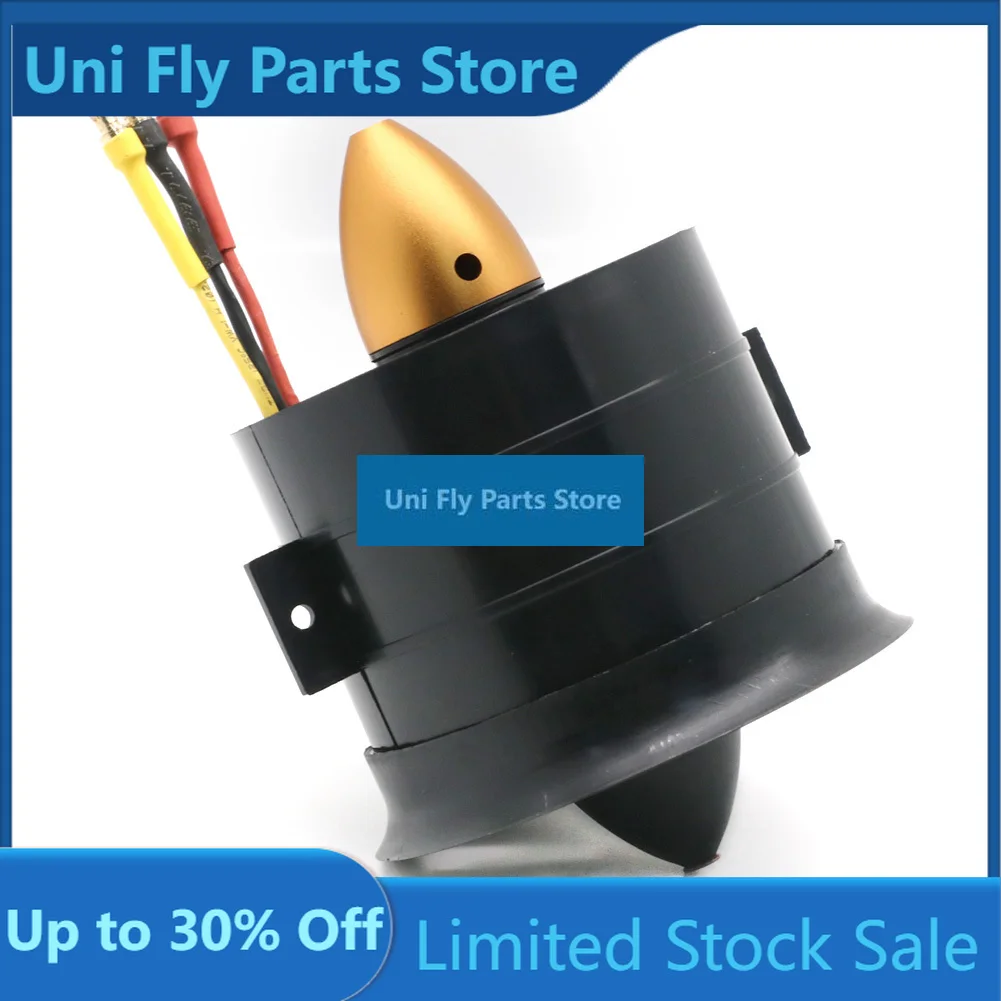 Change Sun 70mm Ducted Fan 12 Blades with EDF 2839 motor kv2600 all set  For RC Airplane