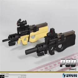 ZYTOYS ZY2011 1/6 Soldier P90 12CM Plastic Model Toys High Quality Fit 12'' Action Figure Body In Stock