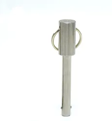 1 piece China solid stainless steel ball lock pin, spring quick release pin, safety latch, stainless steel quick release pin