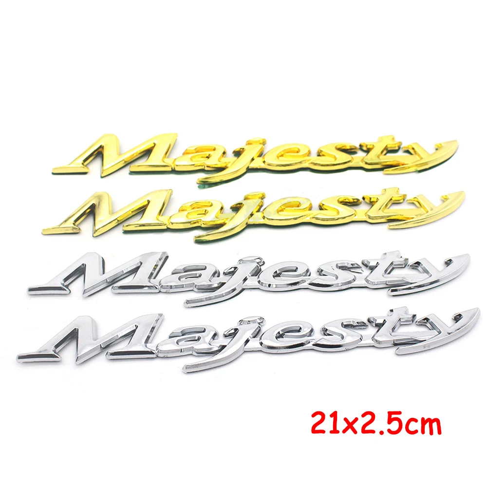 Motorcycle 3D Emblem Badge Decal Fuel Tank Sticker Tank Pad Protector Decal  For Yamaha YP250 YP400 Majesty 250 400