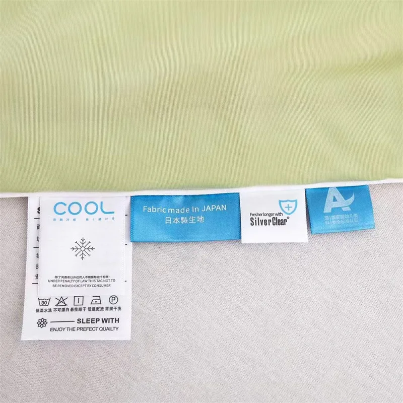 Double Sided Cooling Summer Comforter Solid Color Lightweight Polyester Spandex Air Conditioning Blanket Washable Thin Quilt