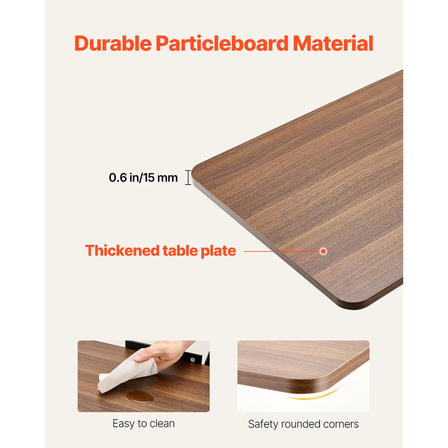 طاولة جانبية للسرير المتنقل من SucceBuy مع عجلات دوارة لارتفاع وزاوية مكتب كمبيوتر محمول قابل للتعديل لدراسة المكتب المنزلي #5