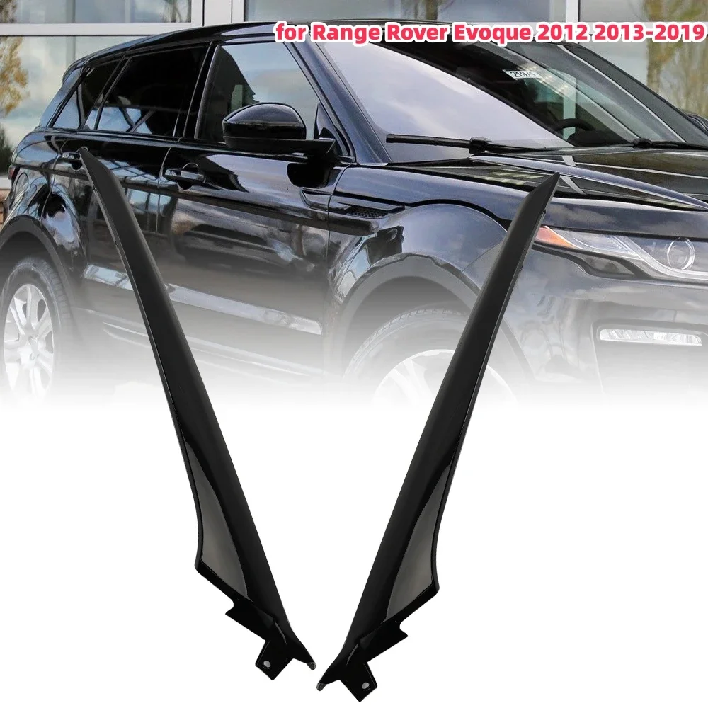 Wind Shield A Pillar Trim Molding for Range Rover Evoque 2012 -2019 Exterior trim LR077217 LR077218 A Pillar Decorative Strip