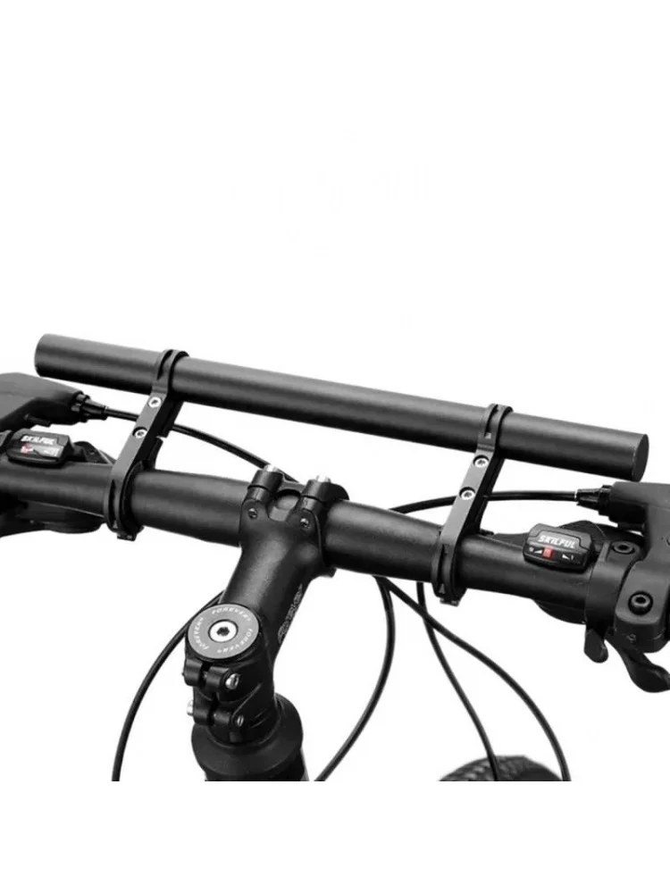 AliExpress NONE 20cm Bicycle Handlebar Extended Stand Mountain Bike Headlight Installation Extension Handle Road surface Mountain Bike Handlebar