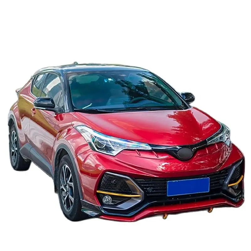 รถกันชนสําหรับ Toyota CHR IZOA 2018 2019 2020 bodykit กันชนหน้าด้านหลังชุดกันชน facelift ภายนอกครอบคลุมระบบ